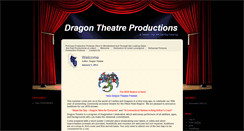 Desktop Screenshot of dragontheatreproductions.org
